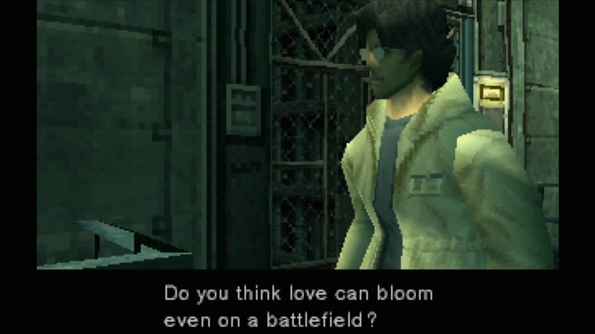 Metal Gear Solid Do you think love can bloom Otacon Blank Meme Template