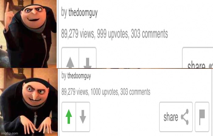 Yesssss... I got the 1000 upvote on the choccy milk meme | image tagged in upvotes,1000,milk,choccy,isaac_laugh | made w/ Imgflip meme maker