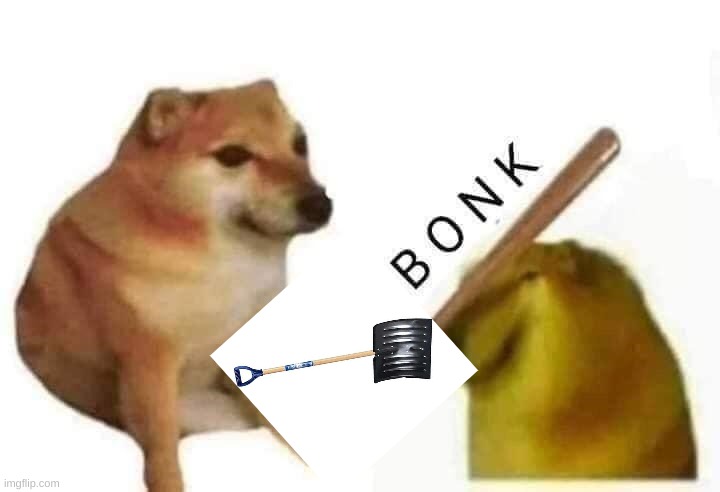 Doge bonk | image tagged in doge bonk | made w/ Imgflip meme maker