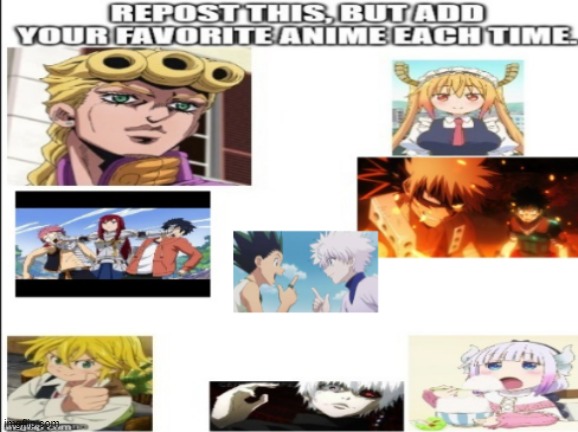 repost anime Memes & GIFs - Imgflip