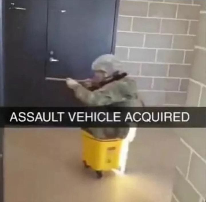 Assault vehicle acquired Blank Meme Template