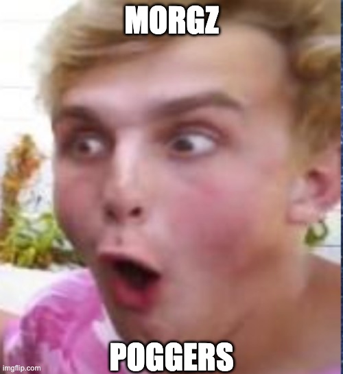 when secks | MORGZ; POGGERS | made w/ Imgflip meme maker