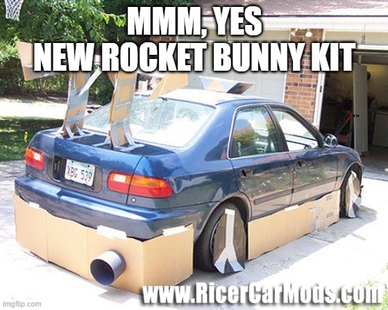 yes. | MMM, YES
NEW ROCKET BUNNY KIT | made w/ Imgflip meme maker