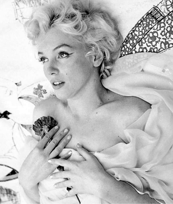 Marilyn Monroe photographed by Cecil Beaton February 1956 Blank Meme Template