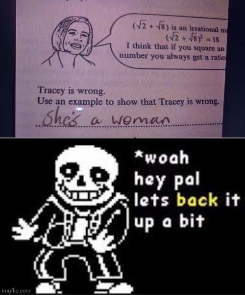 dang. | image tagged in woah hey pal lets back it up a bit,sans,test,funny,meme,too many tags | made w/ Imgflip meme maker
