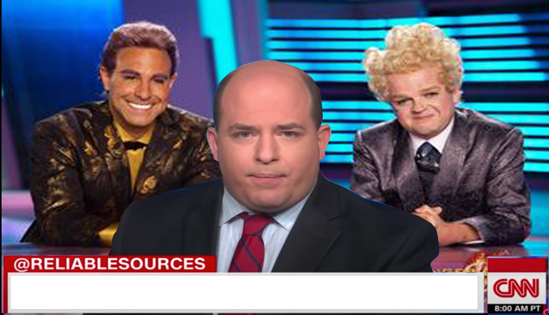 Brian Stelter Hunger Games Blank Meme Template