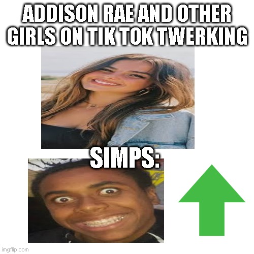 Girls On Tik Tok And The Simps Imgflip