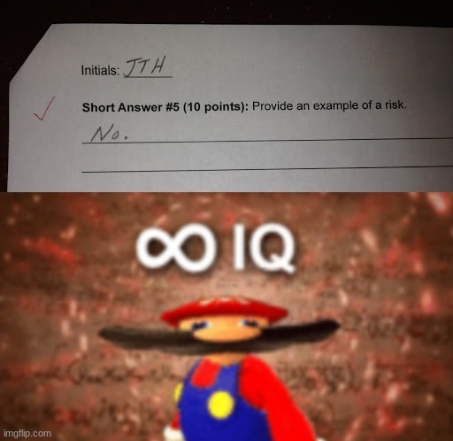 Nope Sorry | image tagged in mario wtf | made w/ Imgflip meme maker