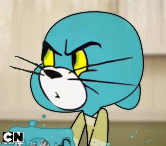 wtf | image tagged in memes,funny,the amazing world of gumball,cursed image,tom and jerry | made w/ Imgflip meme maker