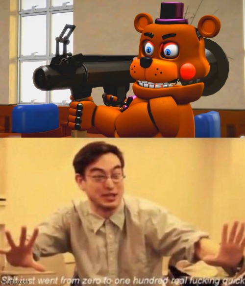 uh oh | image tagged in memes,funny,fnaf,we're all gonna die,welp | made w/ Imgflip meme maker