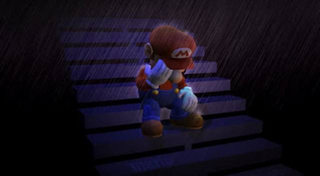 High Quality Sad mario Blank Meme Template