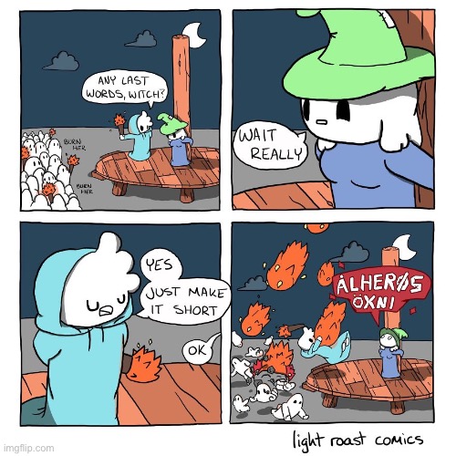 Witch Talk | image tagged in comics | made w/ Imgflip meme maker