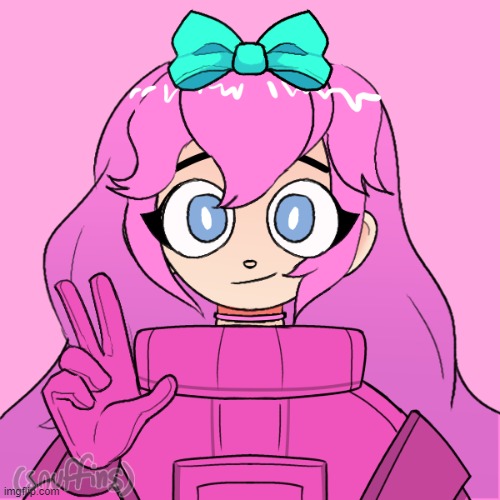 I made my OC using picrew's Among us sona creator! | made w/ Imgflip meme maker
