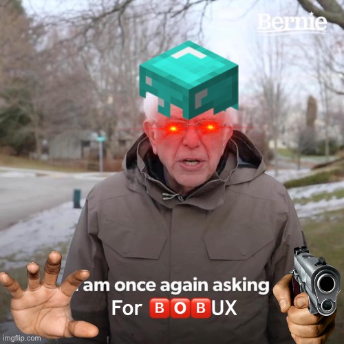 B O B U X | For 🅱️🅾️🅱️UX | image tagged in robux | made w/ Imgflip meme maker