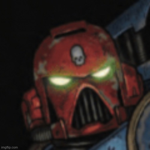 Worried space marine | image tagged in worried space marine | made w/ Imgflip meme maker