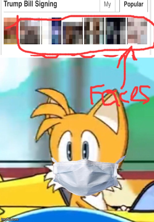 Tails hold up | image tagged in tails hold up | made w/ Imgflip meme maker