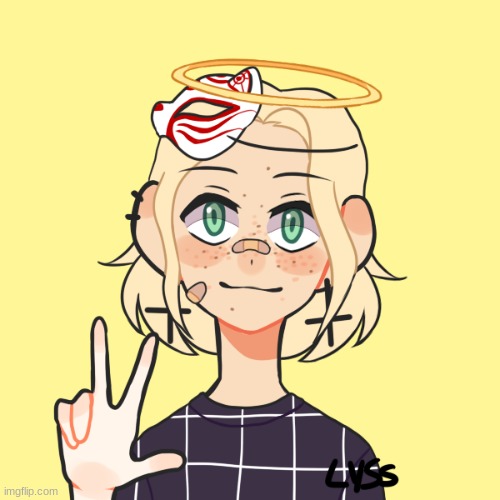 trying to ,make myself using picrew lol | made w/ Imgflip meme maker