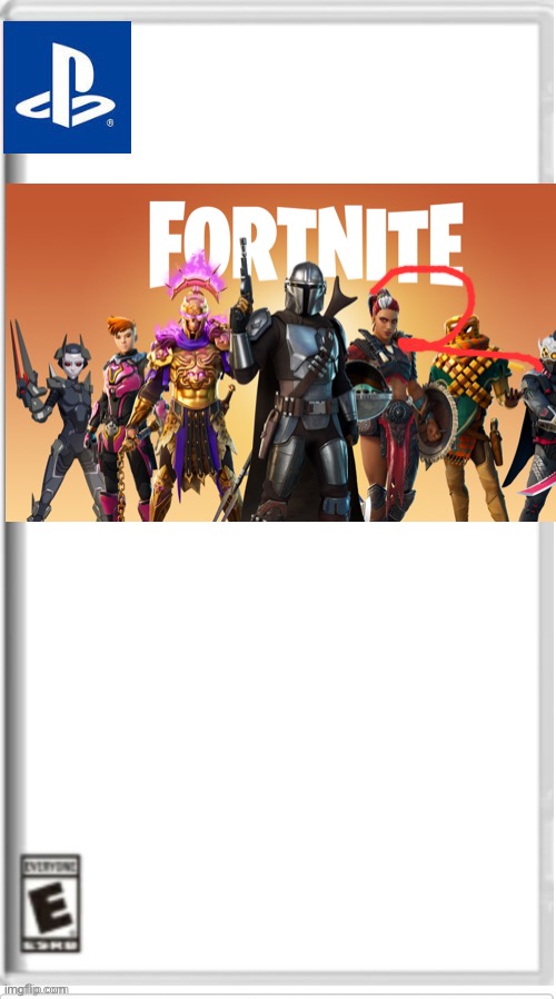 Fortnight 2 | image tagged in blank playstation game | made w/ Imgflip meme maker