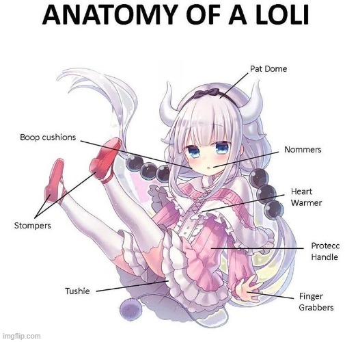 image tagged in loli | made w/ Imgflip meme maker