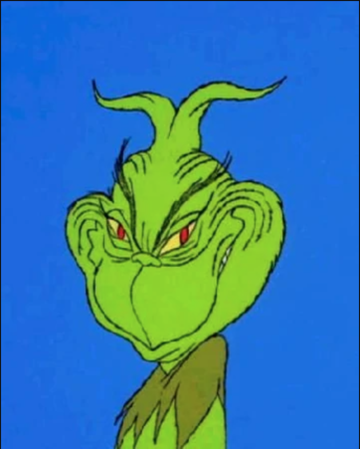 grinch smile Blank Meme Template