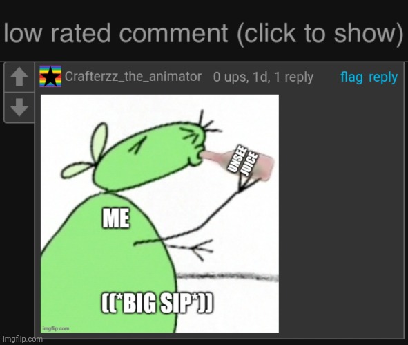 What's wrong with this idiot | image tagged in low rated comment dark mode version | made w/ Imgflip meme maker
