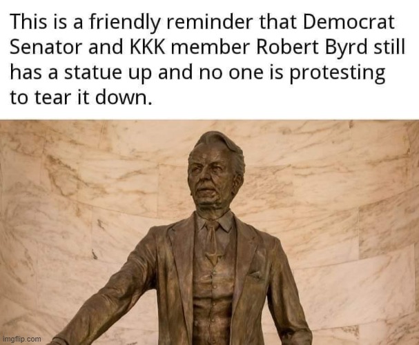 Why isn't this Statue being taken down | image tagged in kkk | made w/ Imgflip meme maker