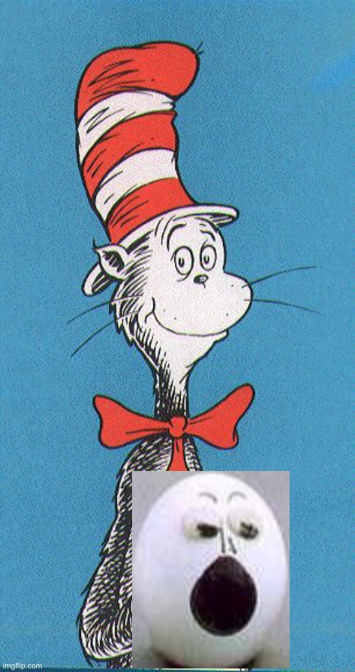 cat in the hat | image tagged in cat in the hat | made w/ Imgflip meme maker