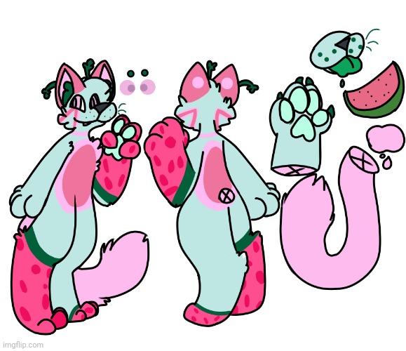 New fursona | made w/ Imgflip meme maker