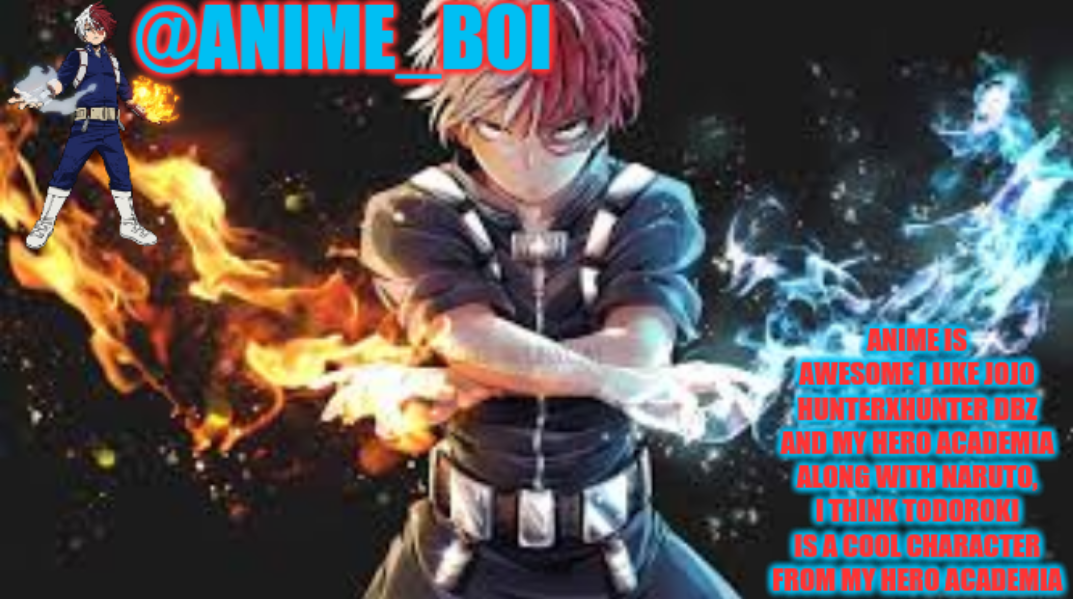 High Quality shoto todoroki cuz yea Blank Meme Template