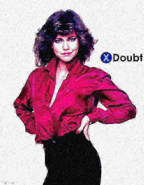 X doubt Sally Field deep-fried 2 Blank Meme Template