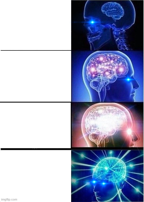 Just a random test | image tagged in memes,expanding brain | made w/ Imgflip meme maker