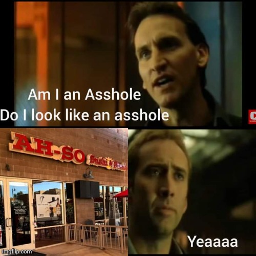 Gone in 60 seconds | image tagged in nicolas cage,asshole,yeah | made w/ Imgflip meme maker