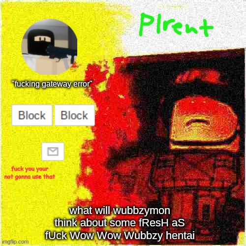 what will wubbzymon think about some fResH aS fUck Wow Wow Wubbzy hentai | image tagged in shitty announcement template that plrent uses | made w/ Imgflip meme maker
