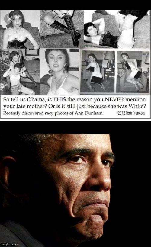 Obama has mommy issues | image tagged in obama,mommy | made w/ Imgflip meme maker