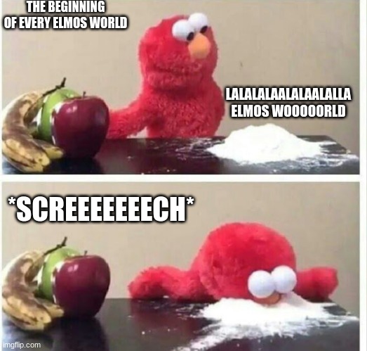 Elmo cocaine - Imgflip
