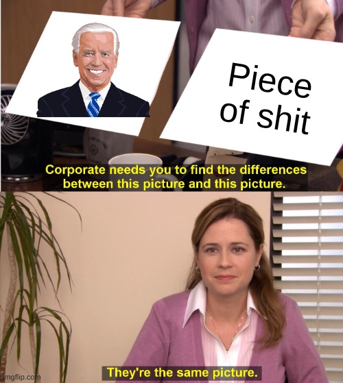 They're The Same Picture | Piece of shit | image tagged in memes,they're the same picture | made w/ Imgflip meme maker