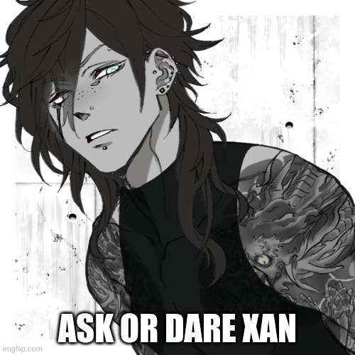Ask or dare Xan! | ASK OR DARE XAN | image tagged in oc | made w/ Imgflip meme maker