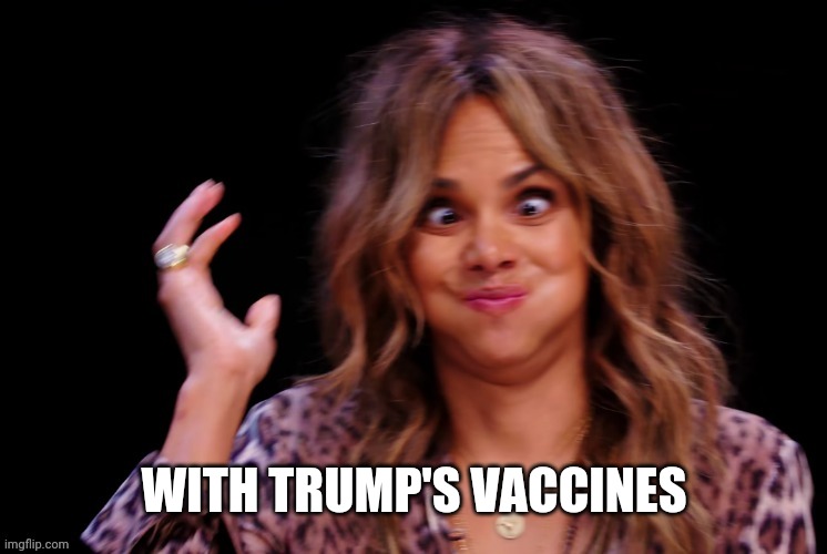 Boof ! | WITH TRUMP'S VACCINES | image tagged in boof | made w/ Imgflip meme maker