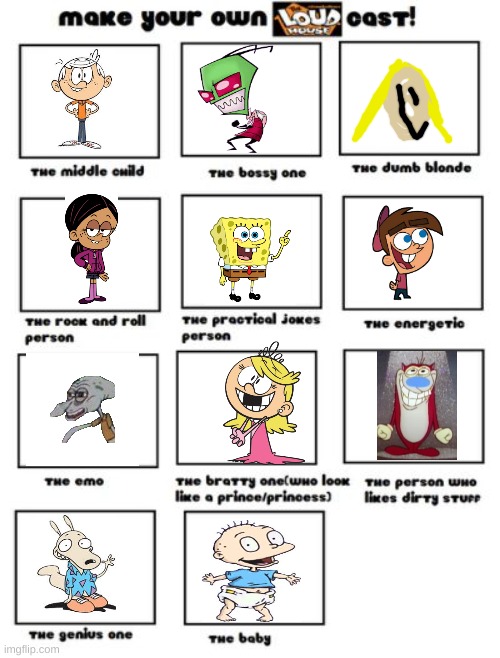 Loud house nicktoons | image tagged in make your own the loud house,nickelodeon | made w/ Imgflip meme maker