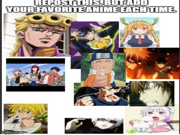 repost anime Memes & GIFs - Imgflip