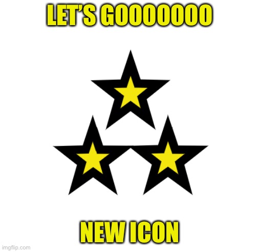 You get it at 850k points!!! | LET’S GOOOOOOO; NEW ICON | image tagged in yeeeeeeeeeee,yay,new icon | made w/ Imgflip meme maker