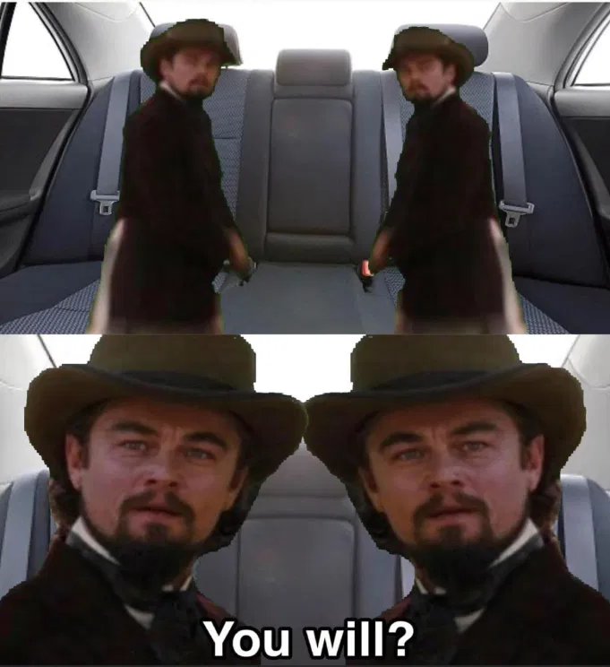You will? x2 Blank Meme Template