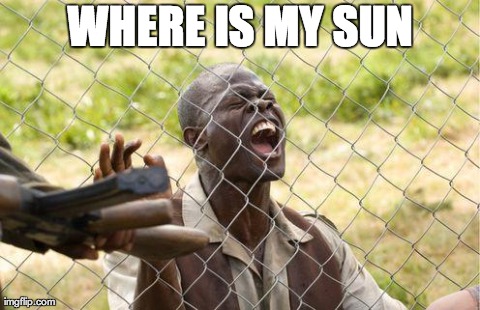 WHERE IS MY SUN | image tagged in where is my sun | made w/ Imgflip meme maker