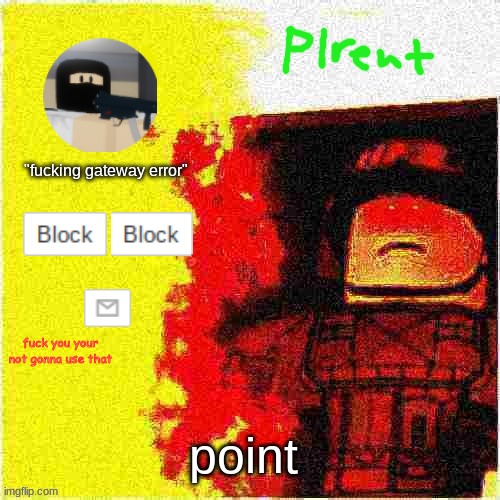 g | point | image tagged in shitty announcement template that plrent uses | made w/ Imgflip meme maker