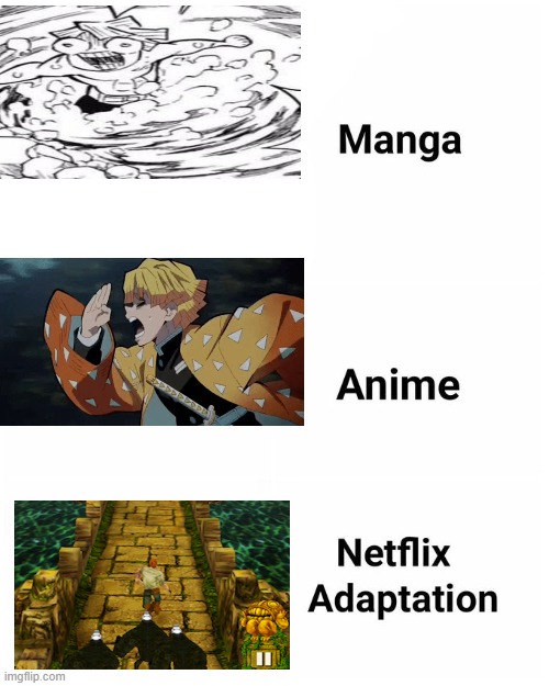 Quite Satisfying | image tagged in netflix adaptation,memes | made w/ Imgflip meme maker