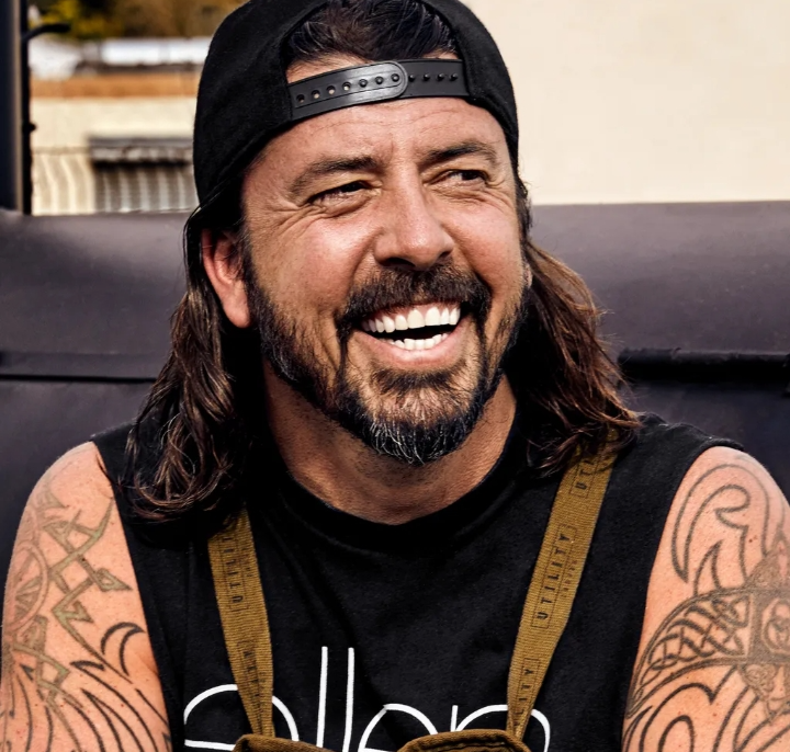 Grohl laughing Blank Meme Template