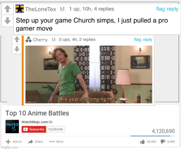 Top 10 Anime Battles | image tagged in top 10 anime battles | made w/ Imgflip meme maker