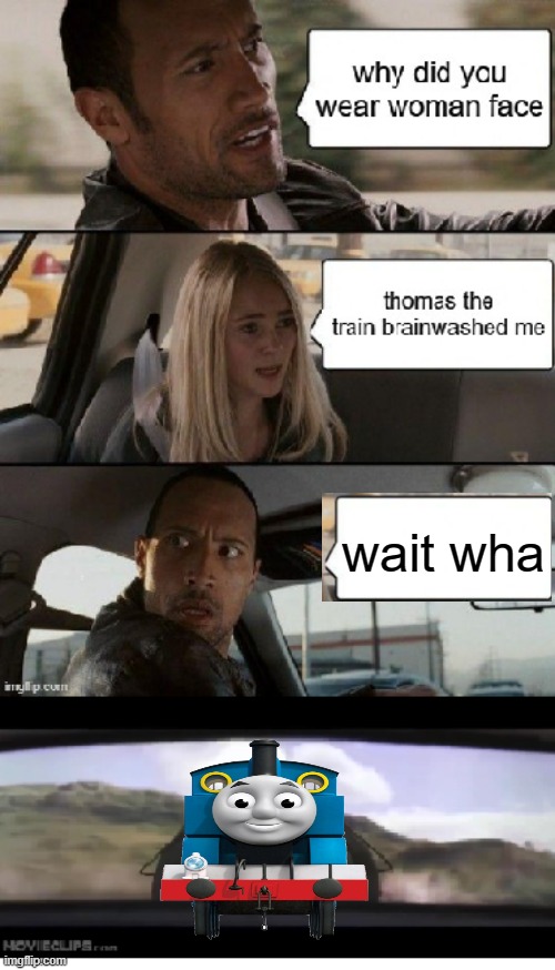 wait wha | image tagged in the rock driving,roblox | made w/ Imgflip meme maker
