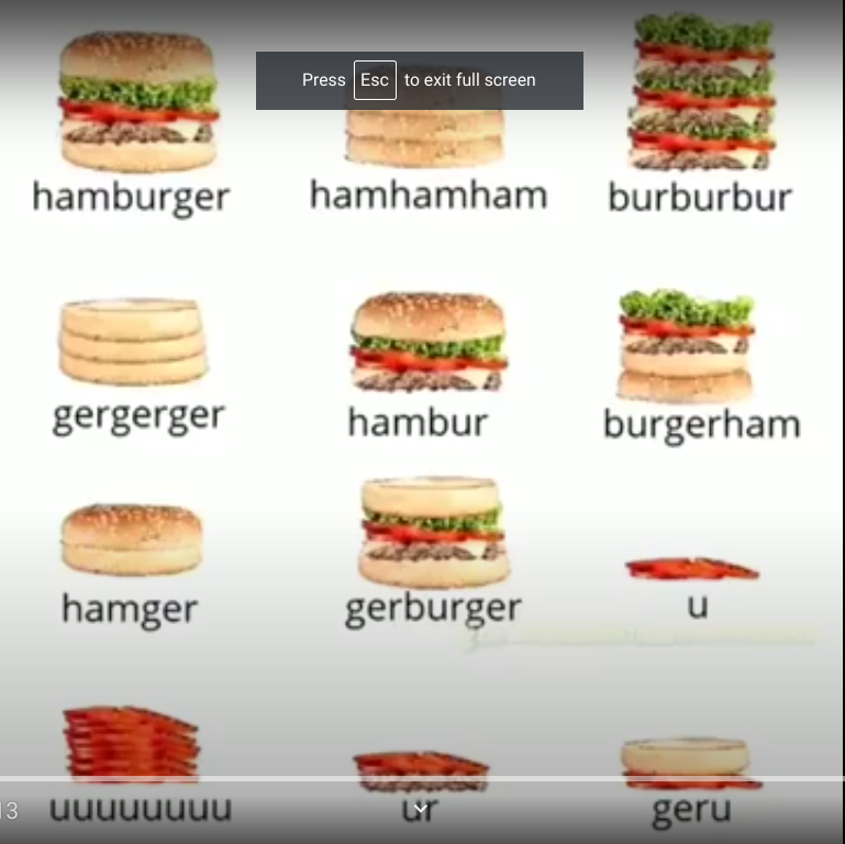 High Quality types of hamburgers Blank Meme Template