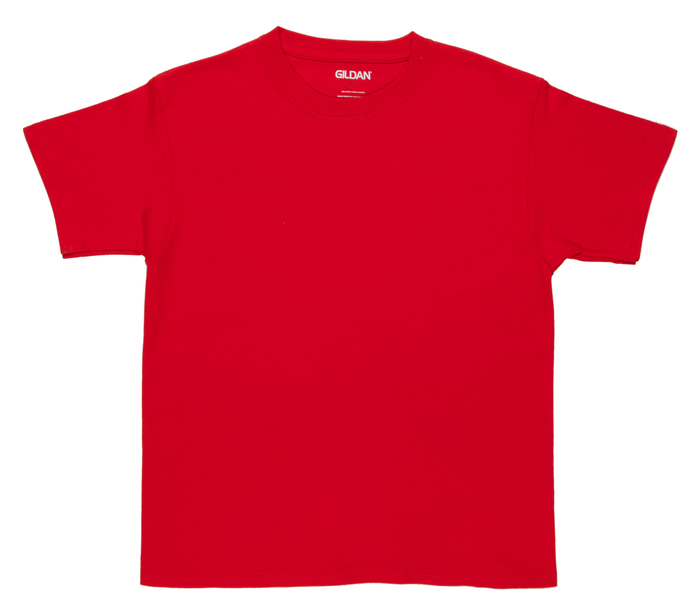 High Quality red tee shirt Blank Meme Template